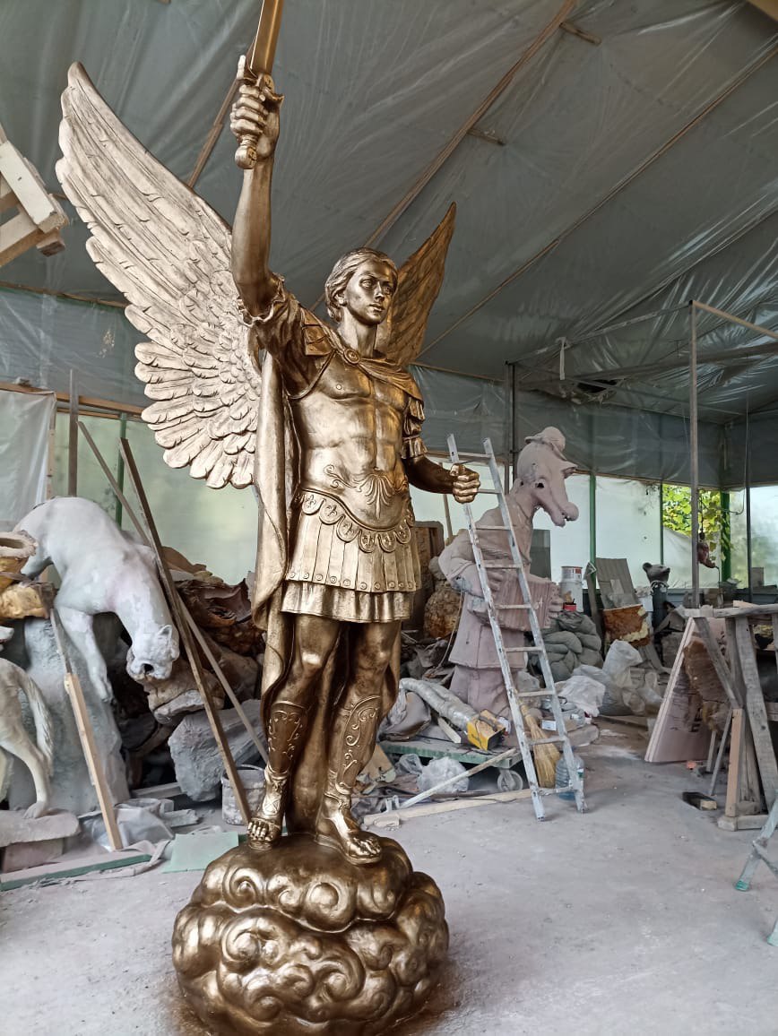 Скульптура-Архангел Михаил 7 Скульптура-Архангел Михаил — изображение 7
