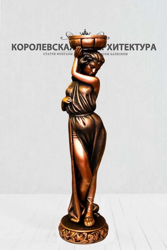 Скульптура афродиты в бронзе
