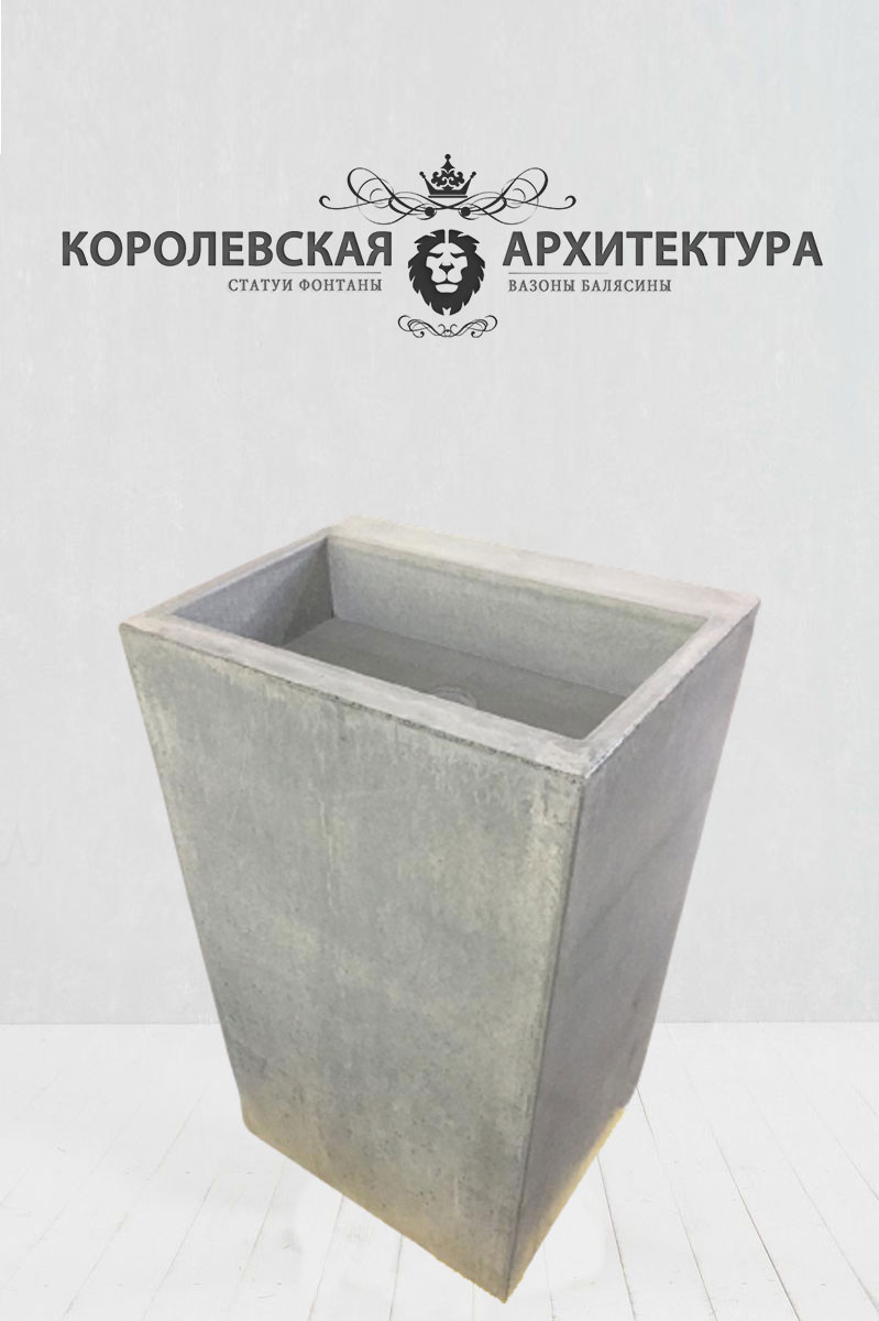 Напольная раковина Лестер 1 Бетонная раковина