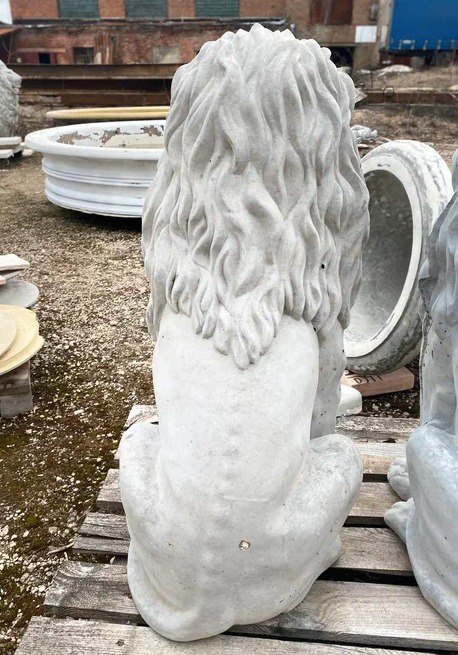 Садовая скульптура - Королевский лев (85см) с уценкой 4 Садовая скульптура - Королевский лев (85см) с уценкой — изображение 4