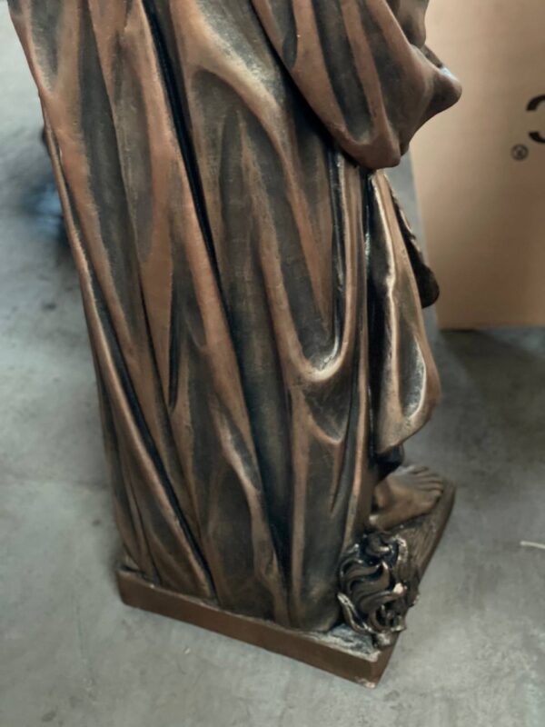 Скульптура Посейдона (бронза) 12 skulptura posejdona 127 sm. bronza 3