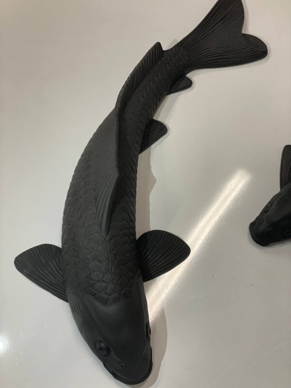Скульптура Рыбки для фонтана. Черный 12 skulptura rybki dlya fontana. chernyj 12
