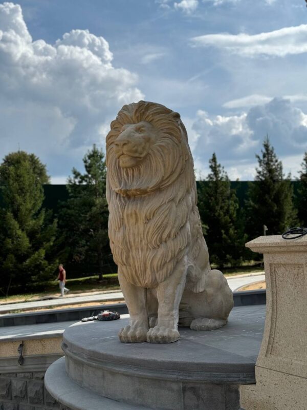 Каирский лев большой (бежевый) 13 kairskij lev bolshoj bezhevyj 6