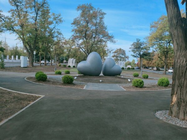 Скульптура Сердце глянец (серый металл) 7 skulptura serdcze glyanecz seryj metall 1