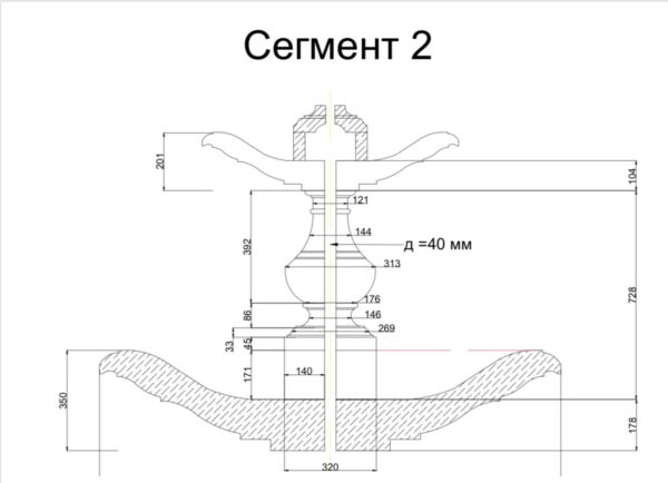 Фонтан Мещерский L (450) 20 sbornyj fontan 4500 3